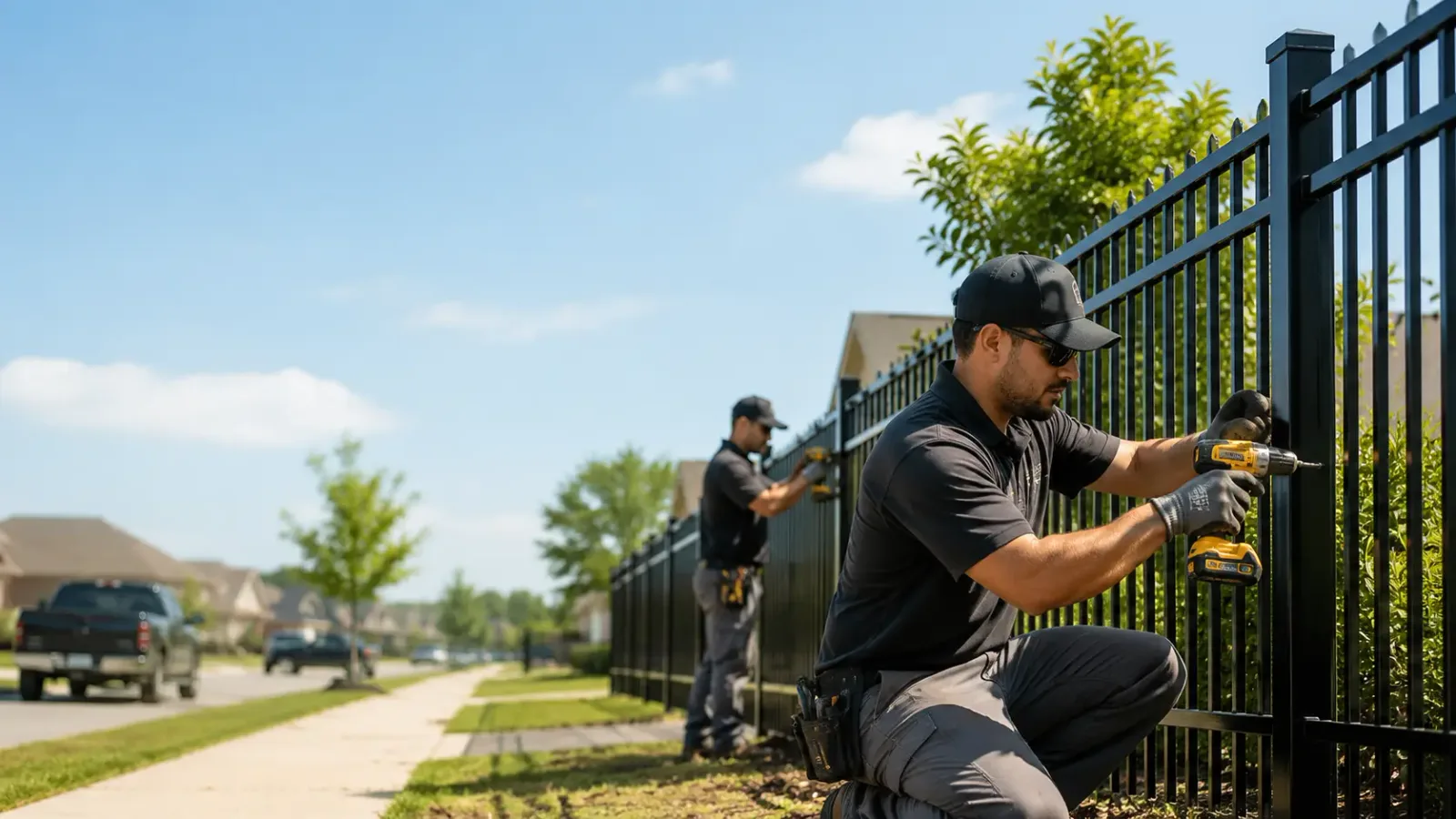 Metal Fence Installation in Fountain City, IN